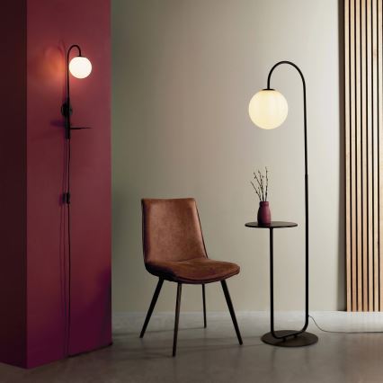 Endon 92726 - Vägglampa HALO 1xG9/3W/230V svart