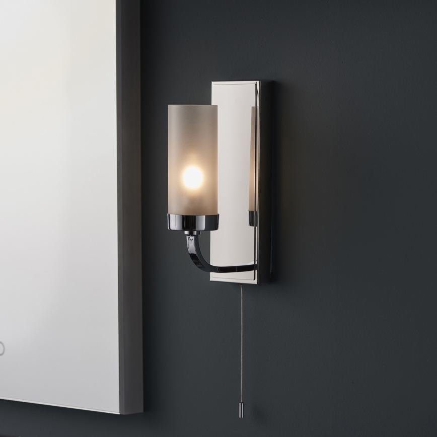 Endon 92960 - Badrumsvägglampa EDREA 1xG9/3W/230V IP44 polerad krom