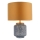 Endon 93067 - Bordslampa ZINNIA 1xE27/10W/230V blå/guld