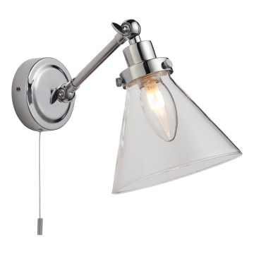 Endon 93853 - Badrum väggspotlight FARADAY 1xG9/3W/230V IP44 skinande krom