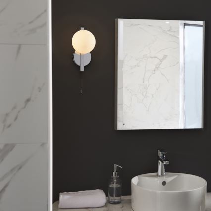 Endon 94080 - Väggarmatur för badrum SPA 1xG9/3W/230V IP44 blank krom