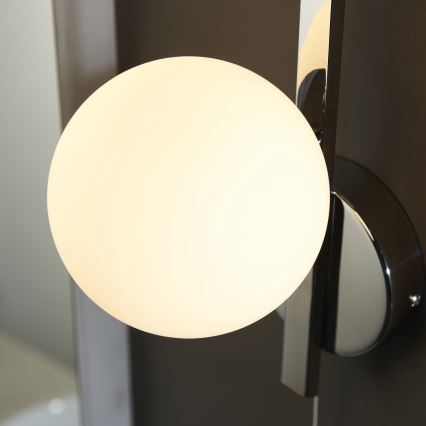Endon 94080 - Väggarmatur för badrum SPA 1xG9/3W/230V IP44 blank krom