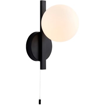 Endon 94081 - Badrumsvägglampa SPA 1xG9/3W/230V IP44 svart