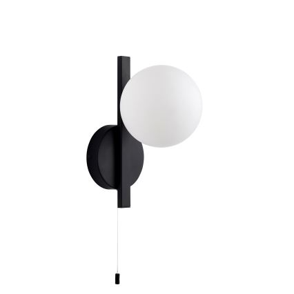 Endon 94081 - Badrumsvägglampa SPA 1xG9/3W/230V IP44 svart