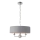 Endon 94394 - Ljuskrona på kedja HIGHCLERE 3xE14/40W/230V mörk/skinande krom diameter 45 cm