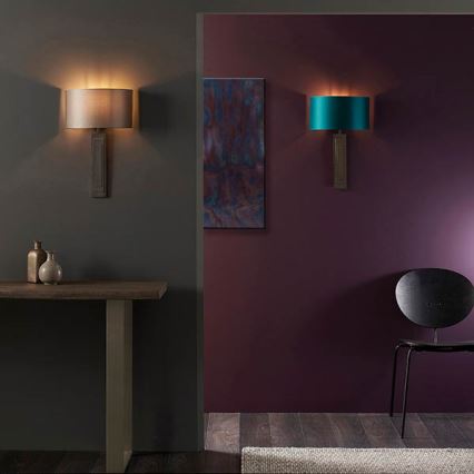 Endon 95271 - Vägglampa CARLTON 1xE27/10W/230V brons
