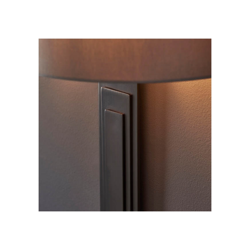 Endon 95271 - Vägglampa CARLTON 1xE27/10W/230V brons