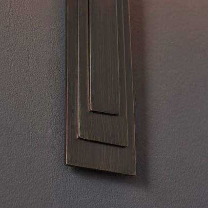 Endon 95271 - Vägglampa CARLTON 1xE27/10W/230V brons
