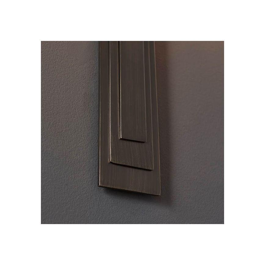 Endon 95271 - Vägglampa CARLTON 1xE27/10W/230V brons