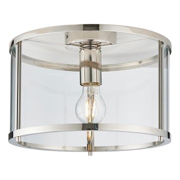 Endon 96150 - Taklampa HOPTON 1xE27/10W/230V blank krom