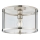 Endon 96150 - Taklampa HOPTON 1xE27/10W/230V blank krom