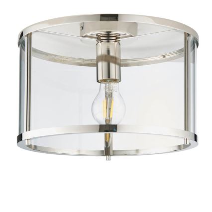 Endon 96150 - Taklampa HOPTON 1xE27/10W/230V blank krom