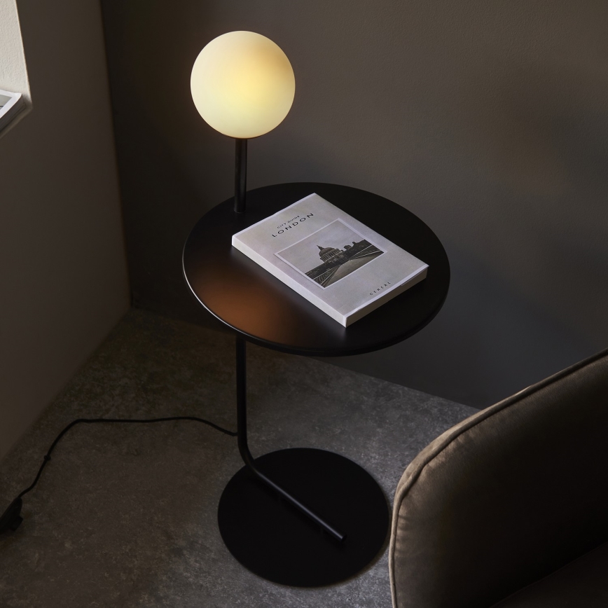 Endon 96713 - Golvlampa HALO 1xG9/3W/230V svart