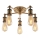 Endon 97244 - Spotlight HAL 5xE27/10W/230V mässing