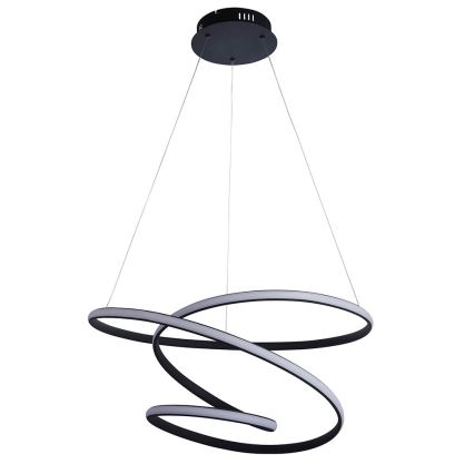 Endon 97632 - LED-pendellampa på vajer DUNE LED/47,5W/230V 3000K svart