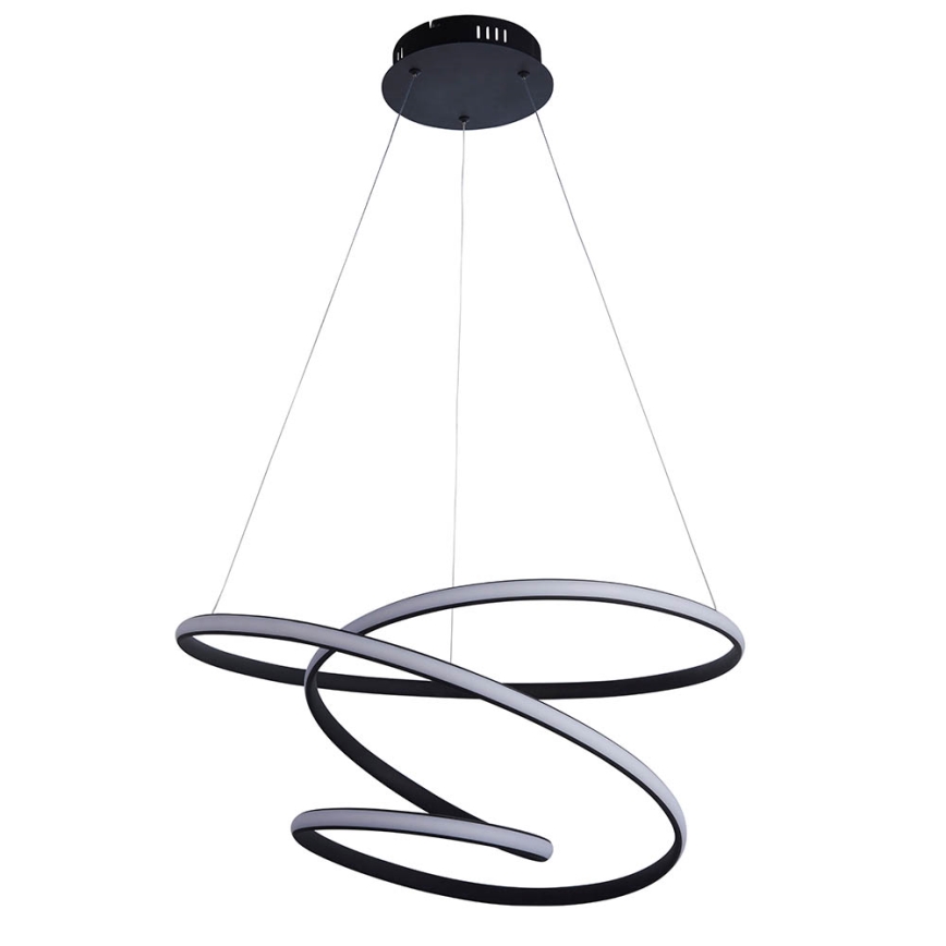 Endon 97632 - LED-pendellampa på vajer DUNE LED/47,5W/230V 3000K svart