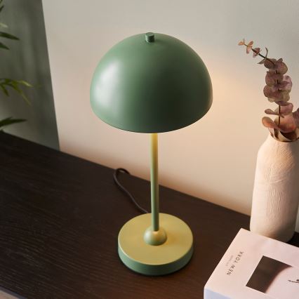 Endon 98495 - Bordslampa SAROMA 1xE14/7W/230V grön