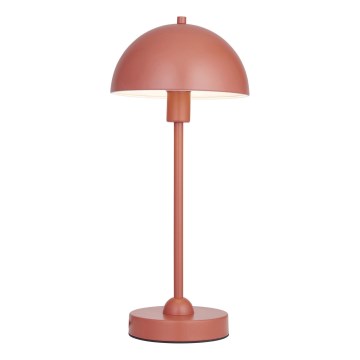 Endon 98496 - Bordslampa SAROMA 1xE14/7W/230V tegelfärgad