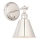 Endon 98716 - Väggspotlight HALLE 1xE14/40W/230V i blank krom