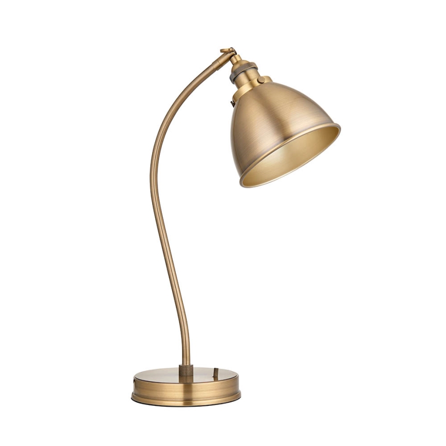 Endon 98747 - Bordslampa FRANKLIN 1xE14/7W/230V mässing