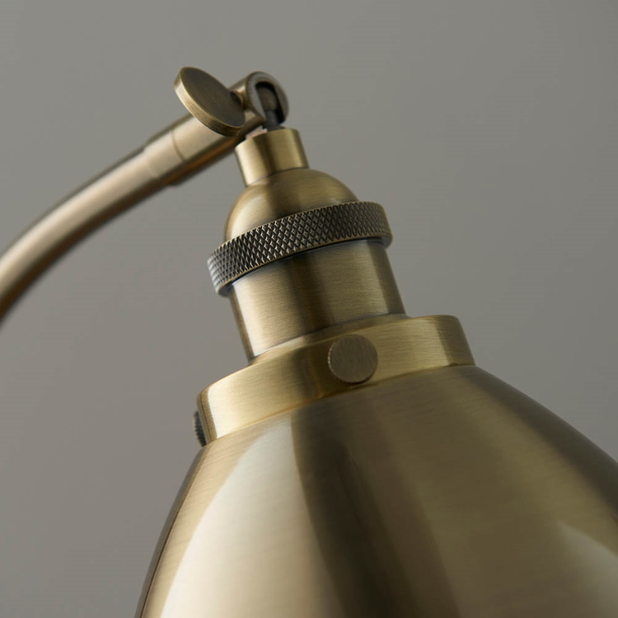 Endon 98747 - Bordslampa FRANKLIN 1xE14/7W/230V mässing