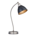 Endon 98752 - Bordslampa FRANKLIN 1xE14/7W/230V matt krom/antracit
