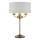 Endon 98932 - Bordslampa HIGHCLERE 3xE14/18W/230V vit/mässing Ø 32 cm