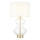 Endon 99110 - Dimbar bordslampa KELDA 1xE27/10W/230V vit/guld