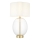Endon 99292 - Dimmbar bordslampa KELDA 1xE27/10W/230V krämvit/guld
