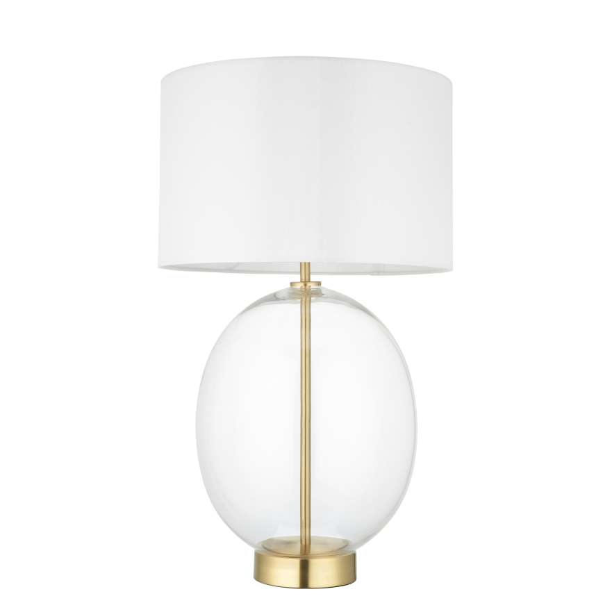 Endon 99292 - Dimmbar bordslampa KELDA 1xE27/10W/230V krämvit/guld