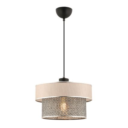 ERO hängande lampa 1xE27/60W/230V kräm/grå