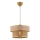 ERO taklampan 1xE27/60W/230V bruna/guld