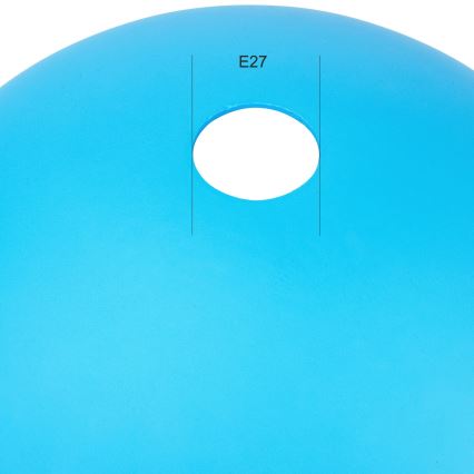 Ersättningsglas till ljuskrona DAY & NIGHT E27 diameter 30 cm blå