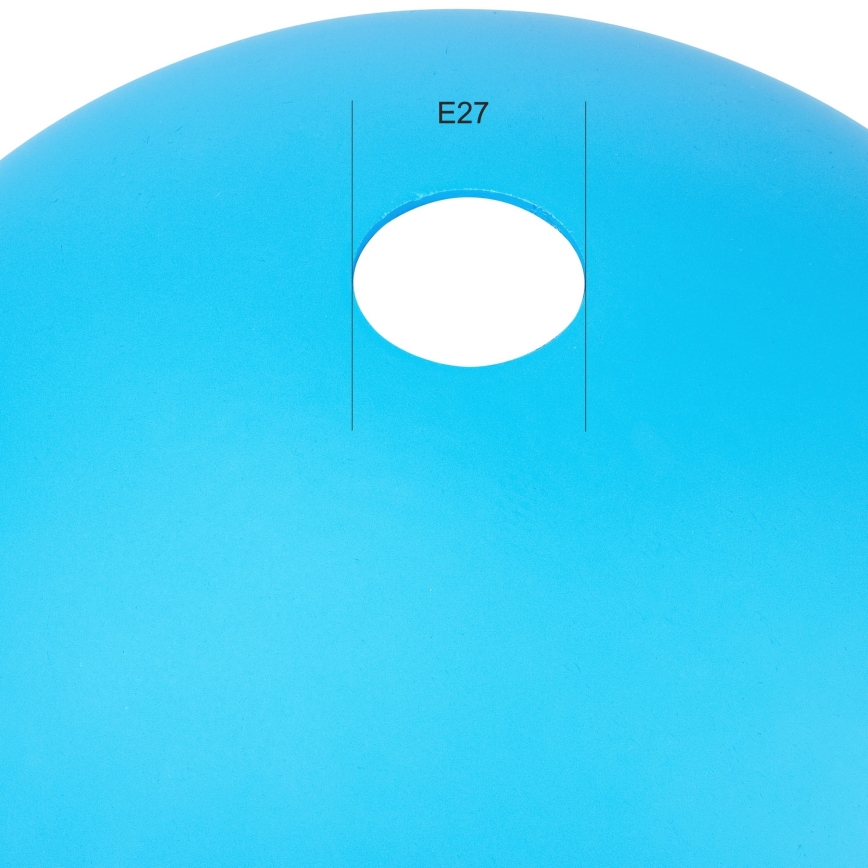 Ersättningsglas till ljuskrona DAY & NIGHT E27 diameter 30 cm blå