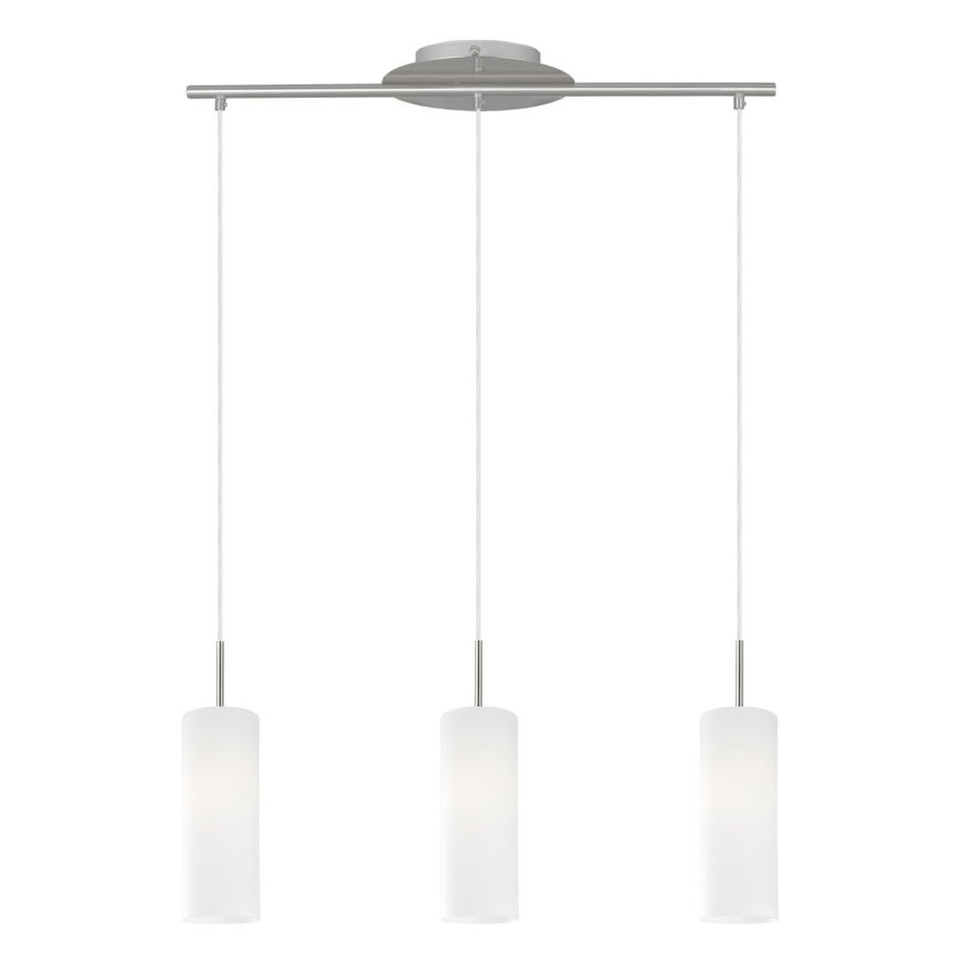 Ersättningsglas till ljuskrona och lampa Eglo - Troy 3 mjölkig