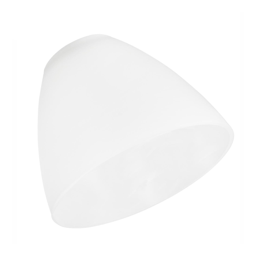Ersättningsglas för ljuskrona, bordslampa, bordslampa, golvlampa. vägglampa och taklampa MIRANDA E27 110x130 mm vit