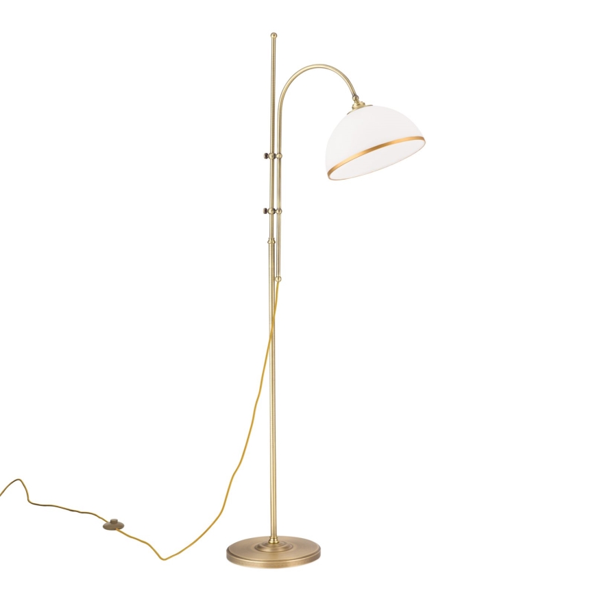 Ersättningsglas för ljuskrona och golvlampa OLD LAMP E27 diameter 30 cm vit/guld