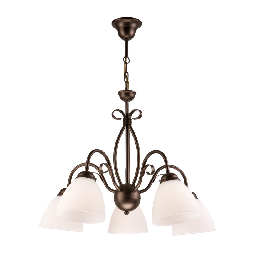 Ersättningsglas för ljuskrona och vägglampa ADELLE, ADRIANO, TULIPAN E27 vit