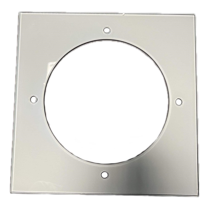 Ersättningsglas för taklampa 20x20 cm grädde