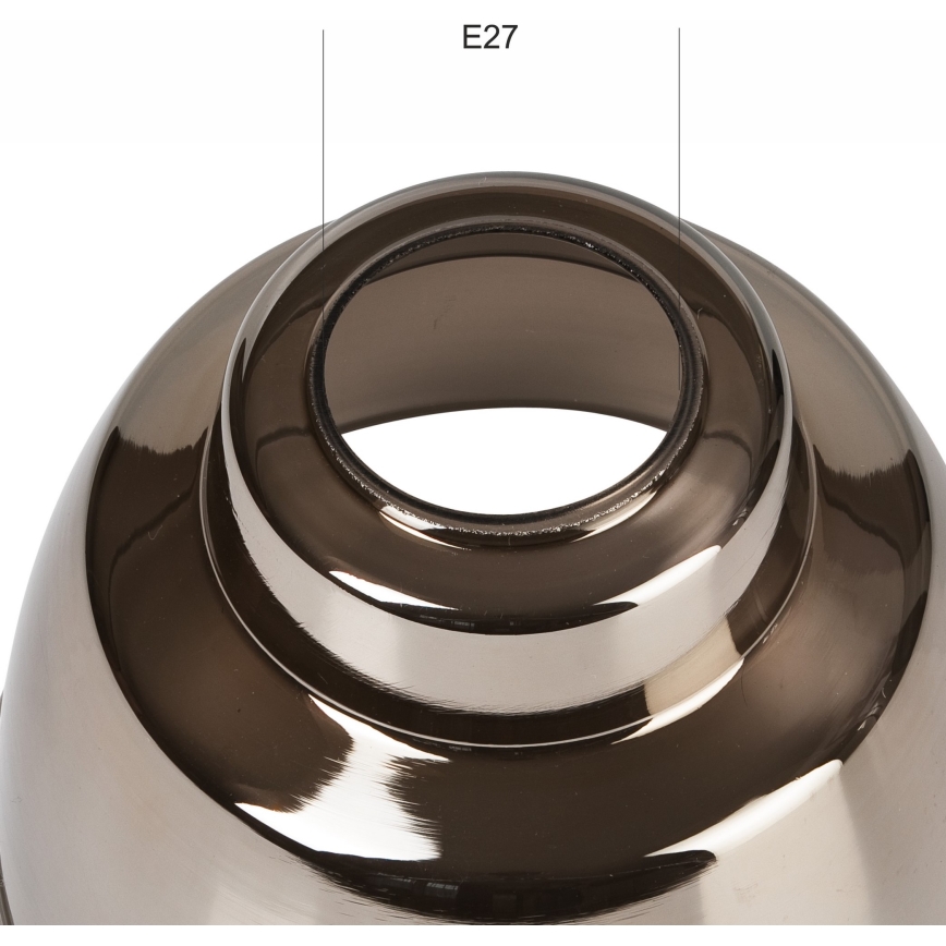 Ersättningsglas till ljuskrona MARIO E27 diameter 16 cm
