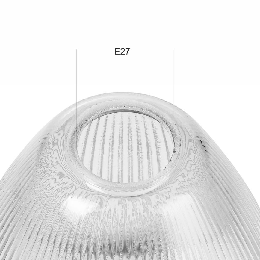 Ersättningsglas till ljuskrona NOEL E27 diameter 17,5 cm