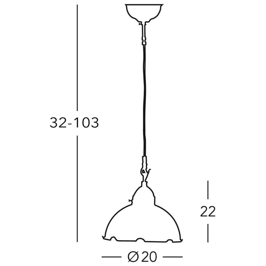 Ersättningsglas för ljuskrona, bordslampa, vägglampa och spotlight NONNA vit