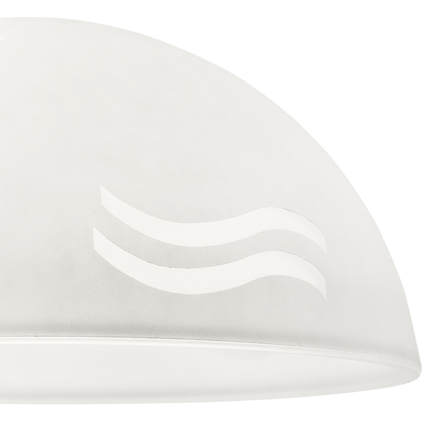 Ersättningsglas till ljuskrona SFERA E27 140x300 mm vit