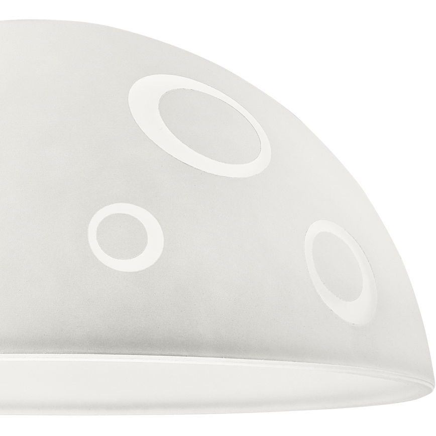 Ersättningsglas till ljuskrona SFERA E27 140x300 mm vit