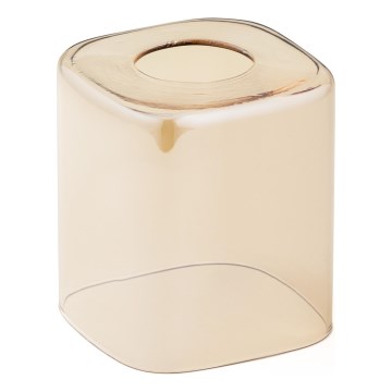 Ersättningsglas till ljuskrona E27 11x9,5 cm beige