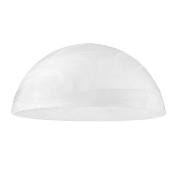 Ersättningsglas till ljuskrona E27 130x300 mm vit