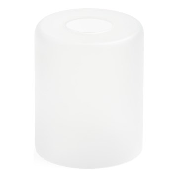 Ersättningsglas till ljuskrona E27 diameter 10 cm vit