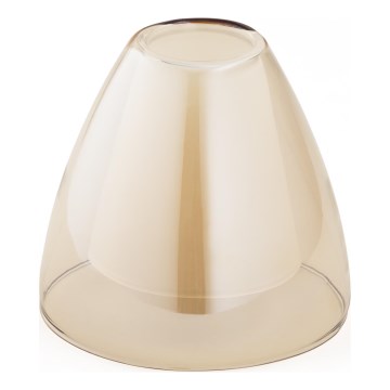 Ersättningsglas till ljuskrona E27 diameter 11,5 cm beige