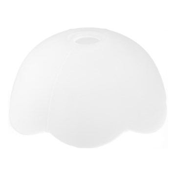 Ersättningsglas till ljuskrona E27 diameter 18,4 cm vit
