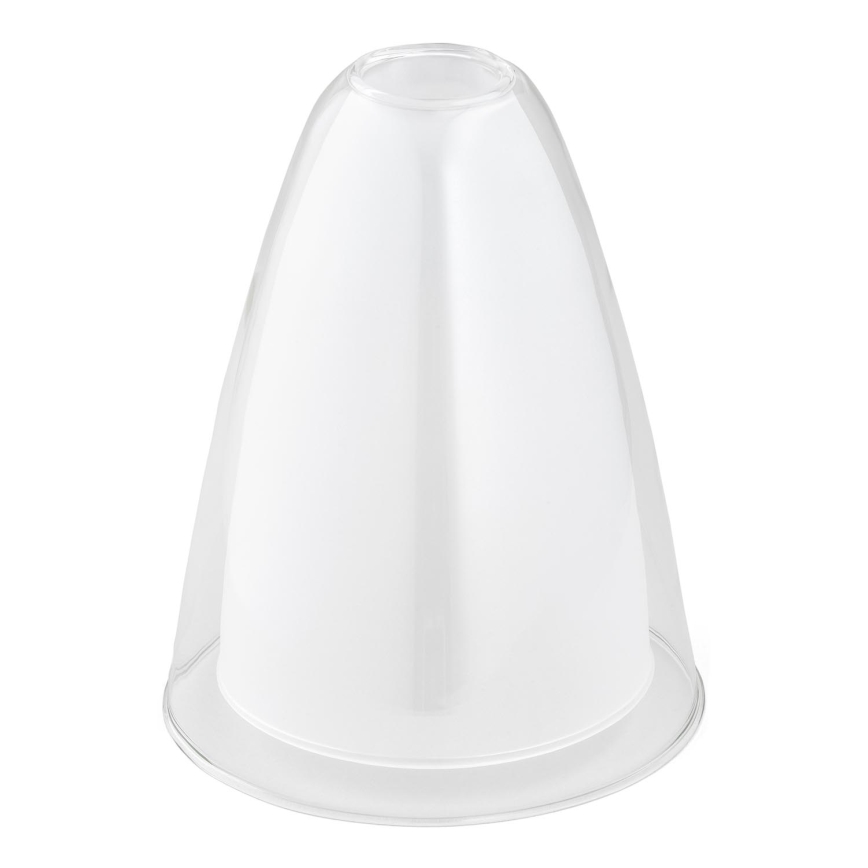 Ersättningsglas till ljuskrona E27 diameter 18 cm genomskinlig